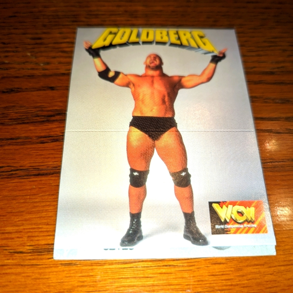 Bill Goldberg WCW Wrestling Card WWE Legend Hall of Famer - Picture 1 of 1